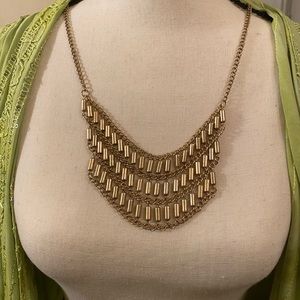 Gold necklace from Premier Designs. 25 1/2 in. chain w/ 4 1/2 in. extender.